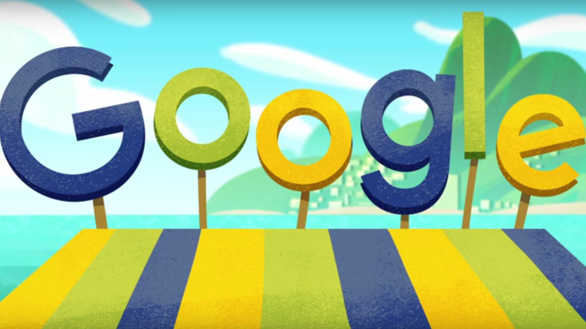 Dia dos Pais ganha Doodle do Google com tema das Olimpíadas